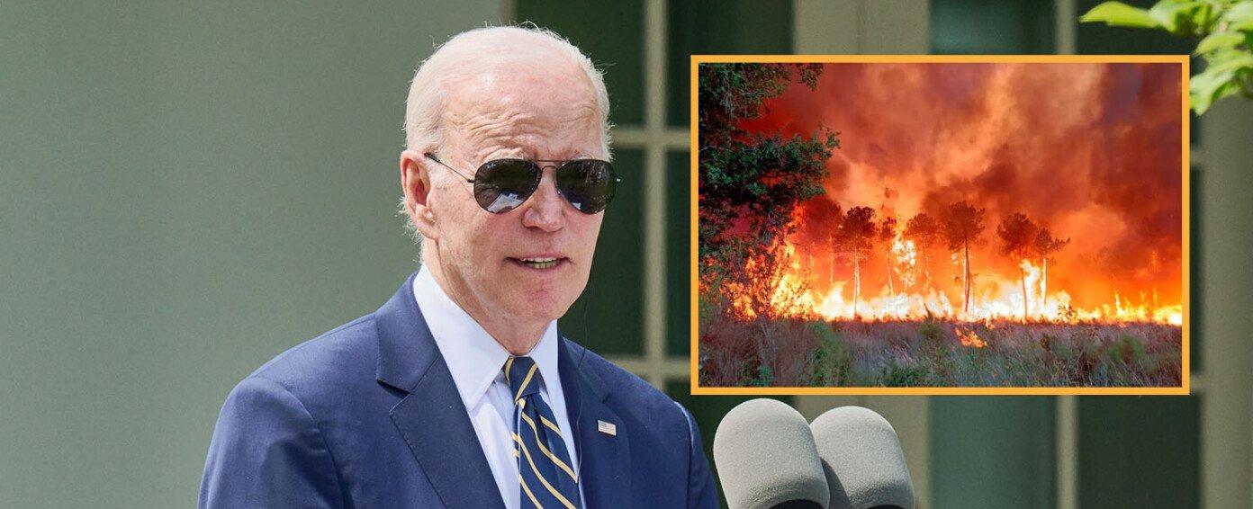 Biden Announces By 2025 All Wildfires Must Be Electric