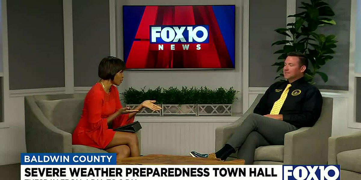 Severe Weather Preparedness Town Hall set in Baldwin County