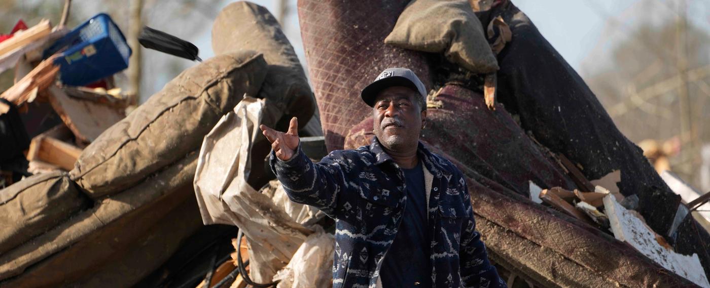 At least 26 people are dead in tornados in Mississippi and Alabama : NPR