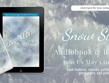 Snow Storm by Mike Alger Audiobook and Book Tour! #iReadBookTours #authors #giveaway &alger_mike &iReadBookTours