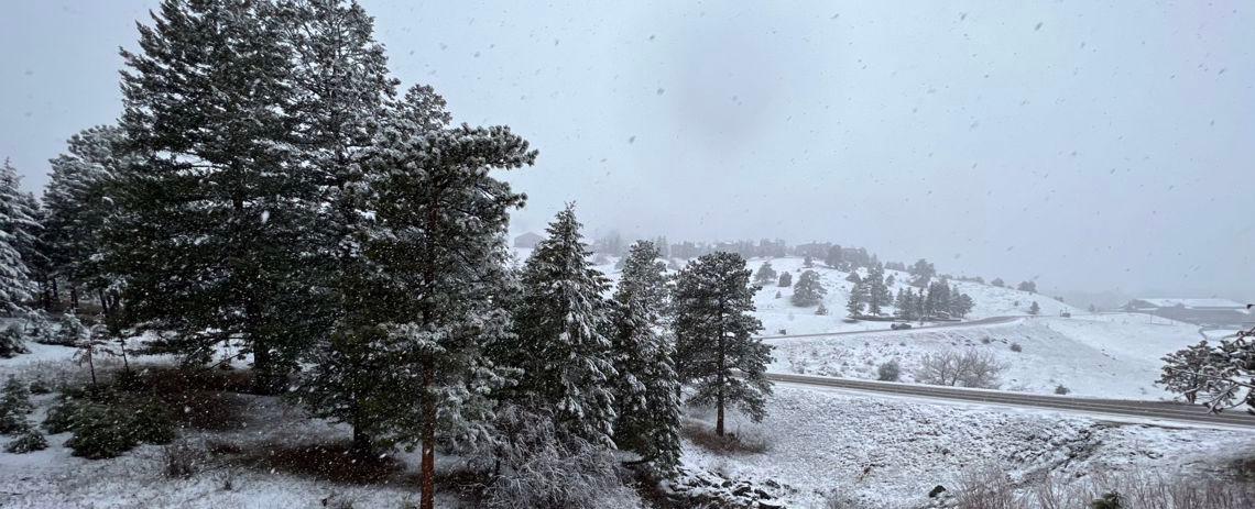 Colorado spring storm: How much rain, snow fell on April 25-26