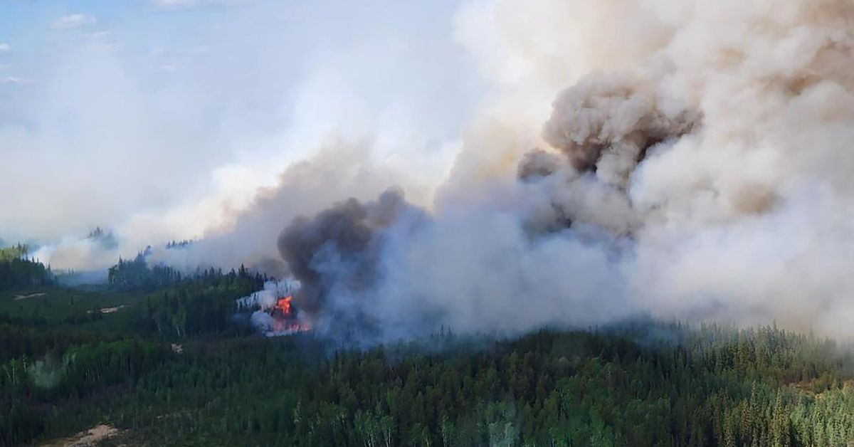 Alberta wildfires hit gas flow out of Canada to US, spiking prices