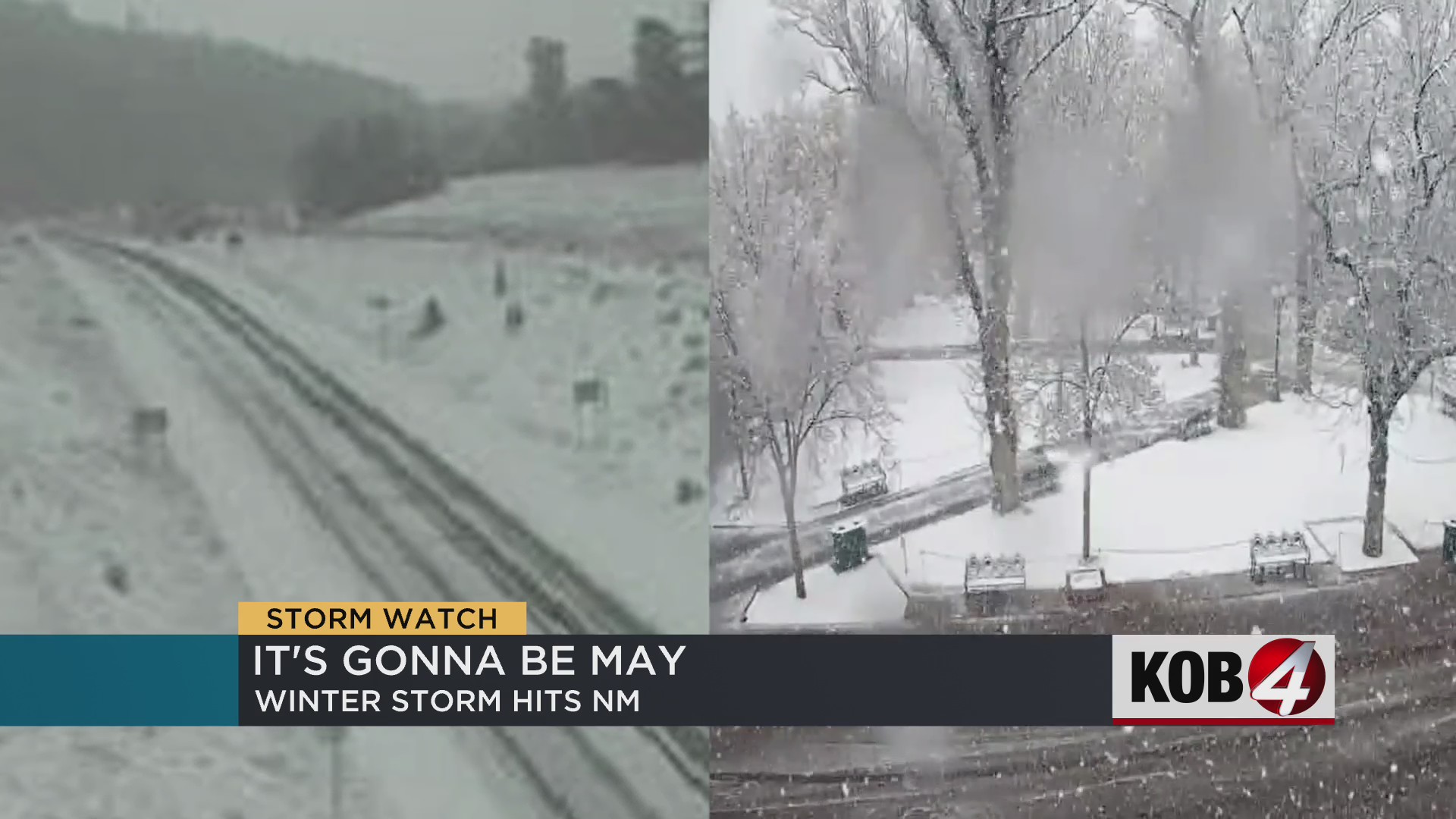 Spring storm brings snow to northern New Mexico