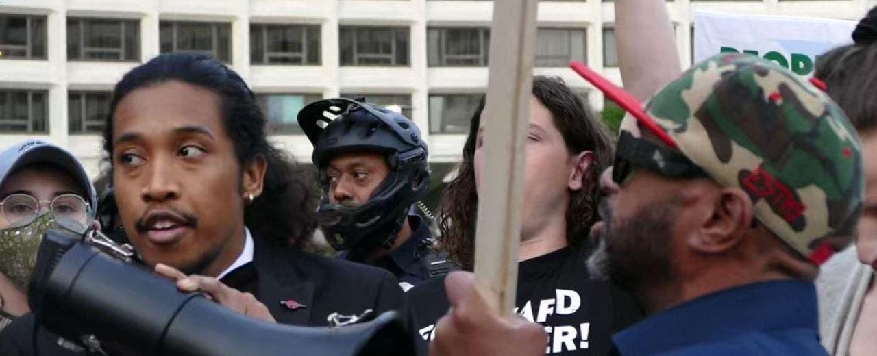 Expelled Tennessee Democrats spotted at climate change protest accusing Biden of 'ecocide'