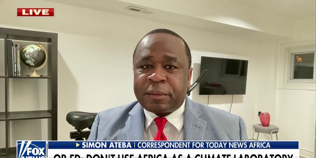 Simon Ateba on why Africans do not want to be climate change testing ground | Fox News Video