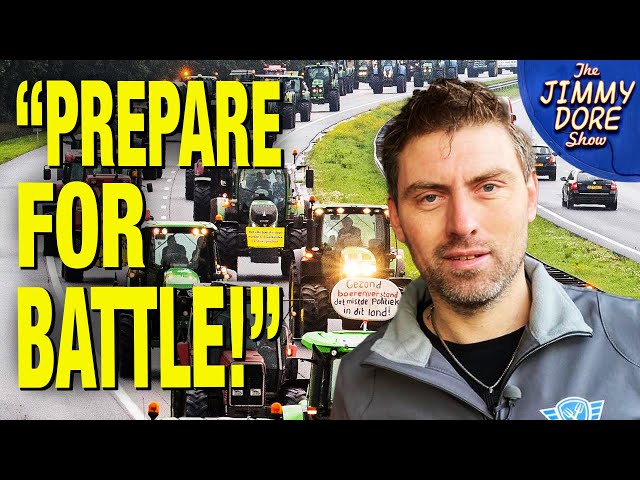 Dutch Farmers Go To War Against Climate Change Restrictions!