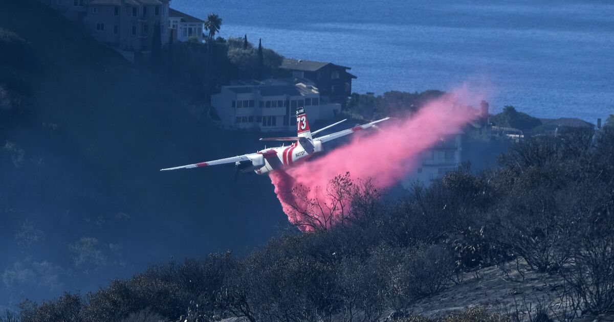 Don't stop retardant drops, our best defense against wildfires