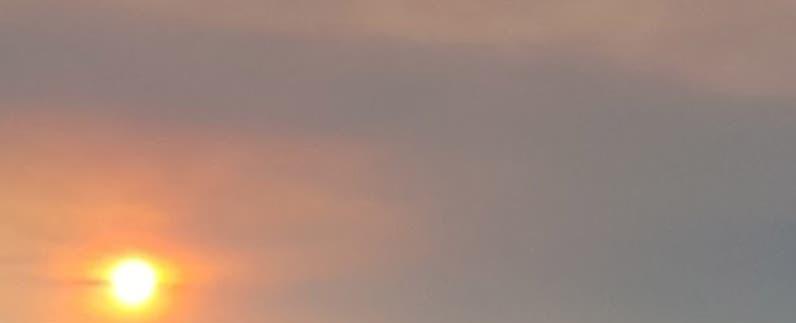 Scenic Sunsets, Sunrises In MD A Result Of Canadian Wildfires