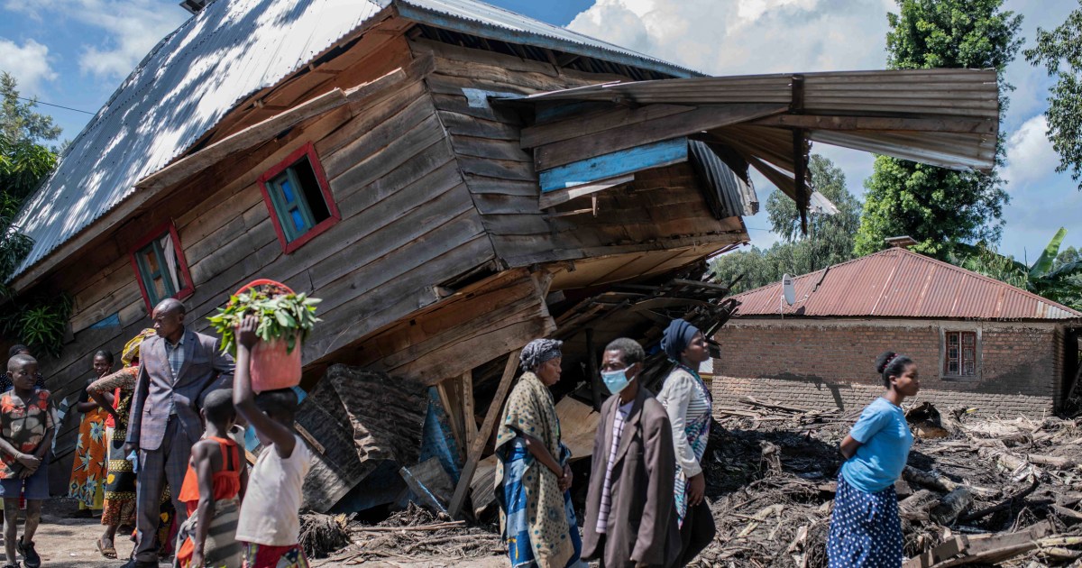 Congo floods leave more than 200 dead and many more missing