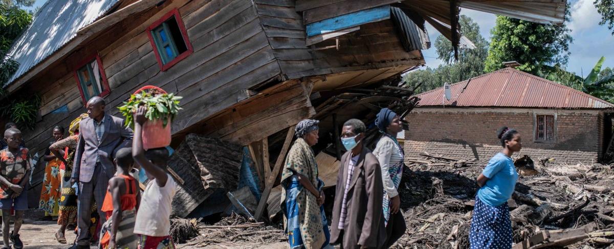 Congo floods leave more than 200 dead and many more missing
