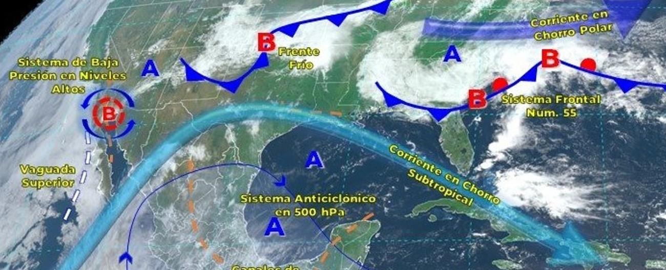 Prevén tornados en México y fuertes lluvias en varias regiones