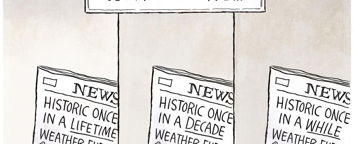 Cartoon: Extreme Weather Events