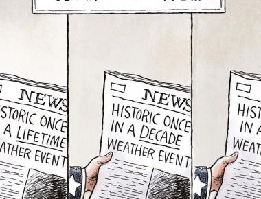 Cartoon: Extreme Weather Events