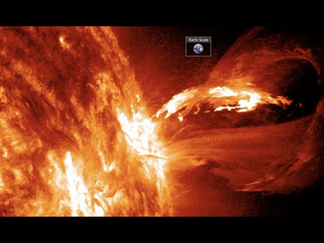 Huge Solar Eruption, Tornados, Mars River, EMF Impact | S0 News May.13.2023