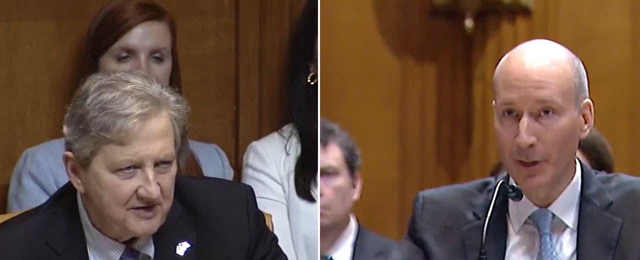 WATCH: Kennedy stumps Biden official on $50 trillion cost to fight climate change: 'You don't know, do you?'