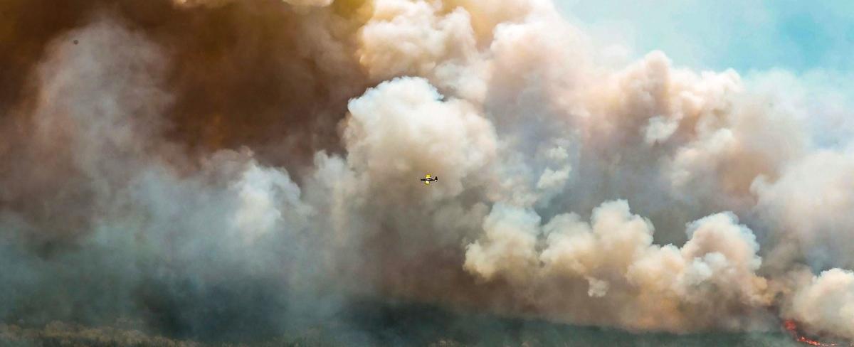 Air quality levels in parts of the U.S. plunge as Canada wildfires rage