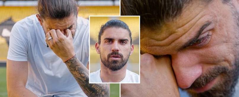 Ruben Neves in floods of tears as he says goodbye to Wolves in emotional video