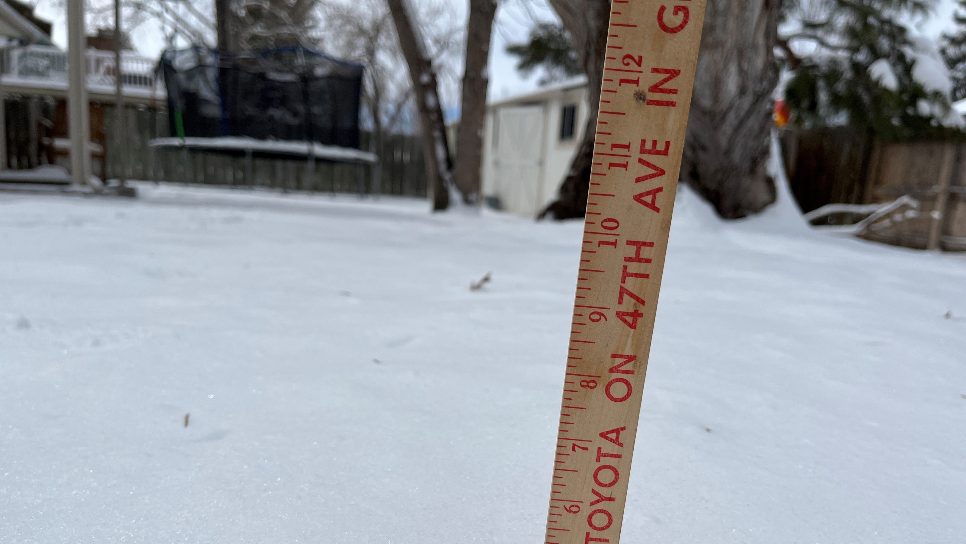 Fort Collins area snow totals from early April storm, season so far
