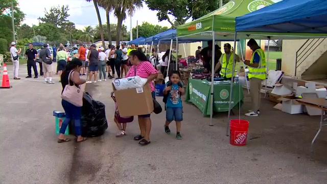 Fort Lauderdale hosts supply distributions, social services for residents affected by historic floods