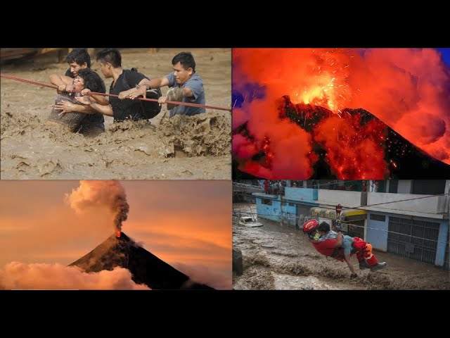 GLOBAL VOLCANIC ACTIVITY INCREASING*HISTORIC FLOODS*RECORD COLD. FULLY AUTOMATED WAMARTS?*