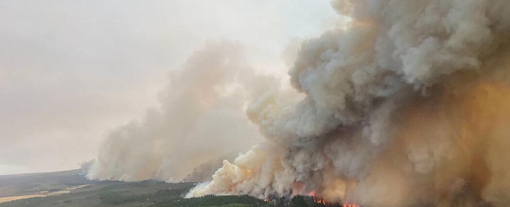 Wildfires Burn Nearly 1 Million Acres in Western Canada