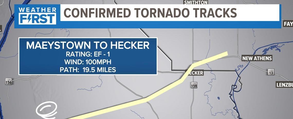 Breaking down St. Louis area tornados from Saturday's storms