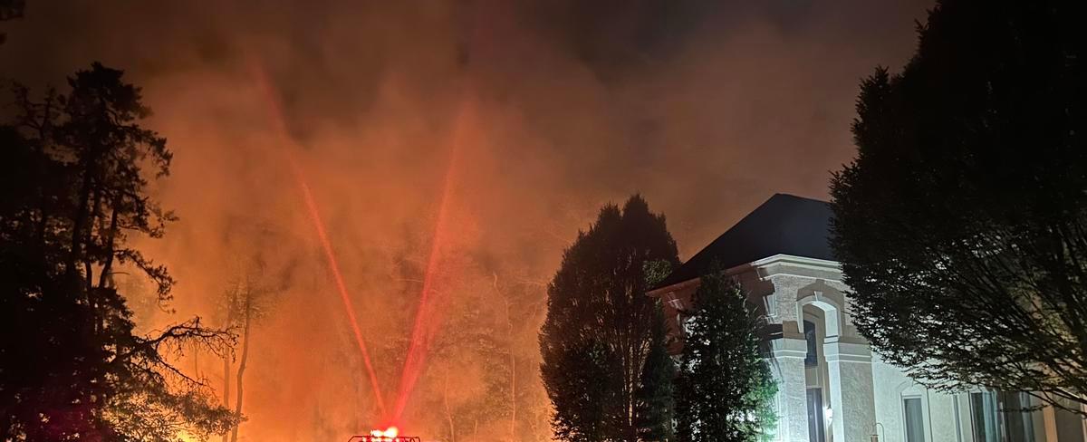 Lightning strikes caused 2 different New Jersey wildfires, officials say