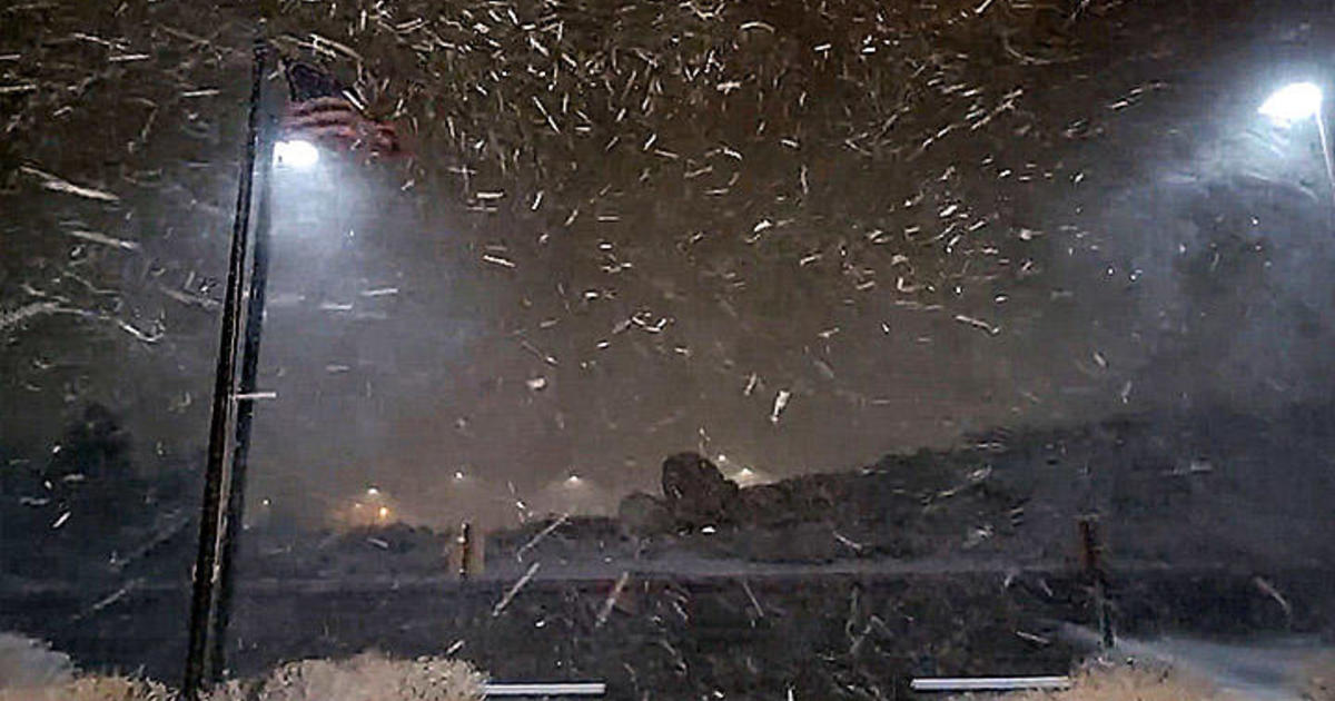 Weak storm system kicks up snow showers across the Sierra