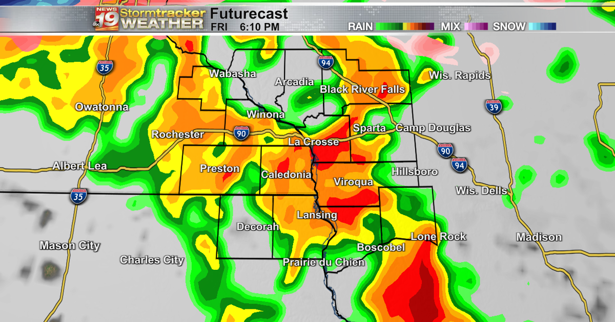 Spring storm brings rain, snow and strong thunderstorms