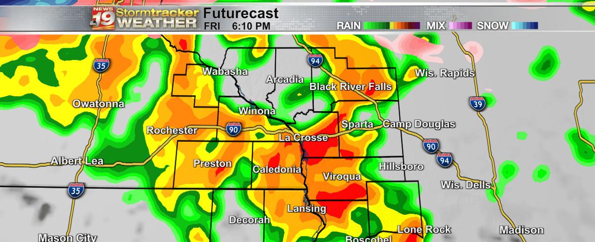 Spring storm brings rain, snow and strong thunderstorms