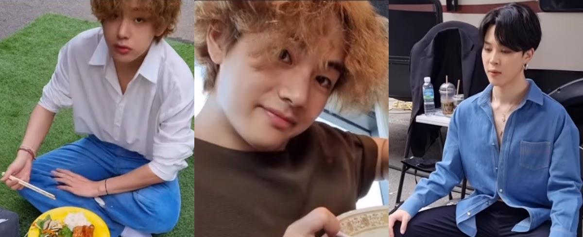 V Floods Social Media With OT7 Videos For BTS's 10th Anniversary