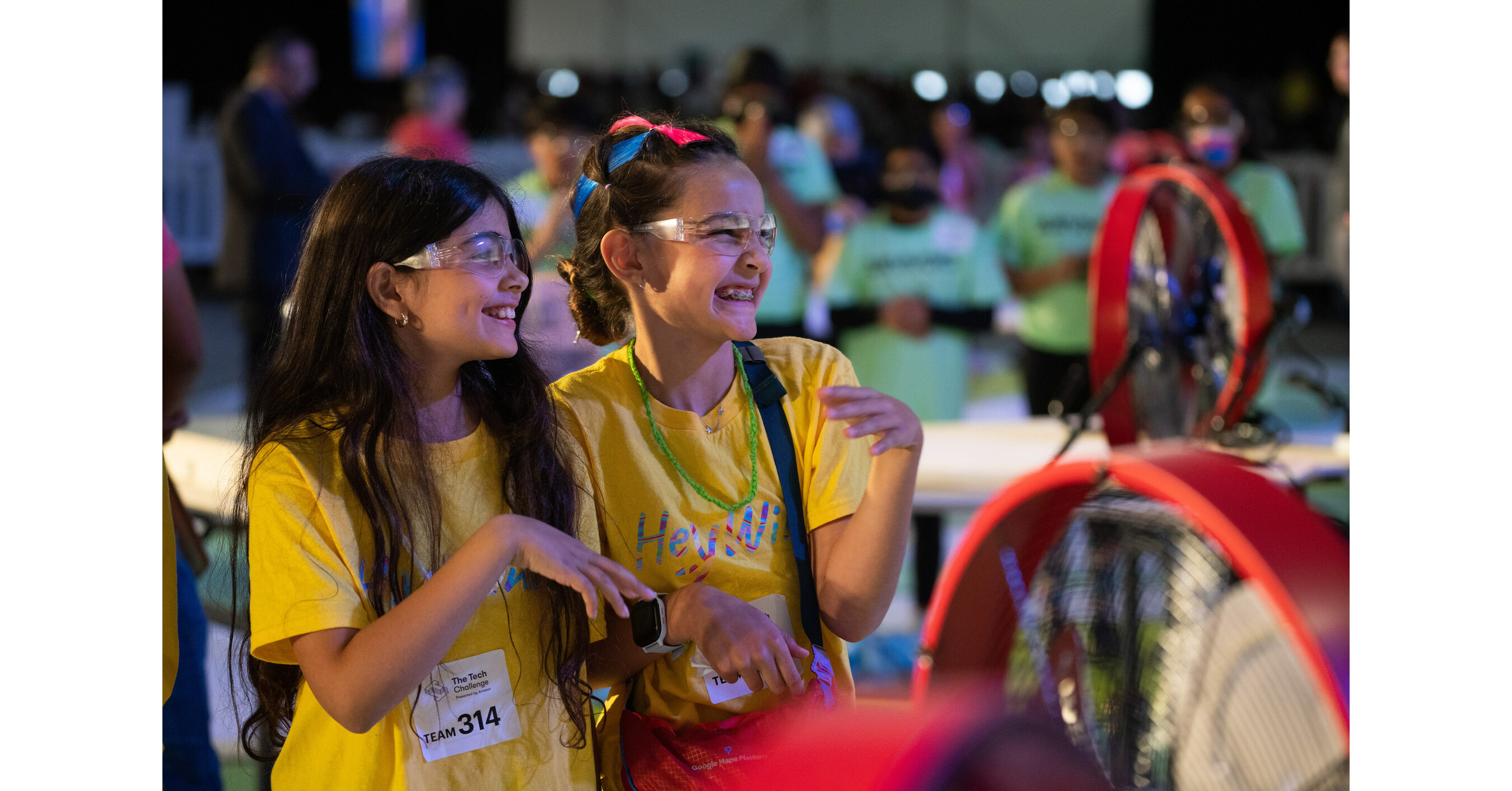 Bay Area Students Battle Mother Nature: The Tech Challenge 2023 Takes on Extreme Weather with "Survive the Storm" Theme, Featuring Inventive Structures Designed to Protect Against High Winds