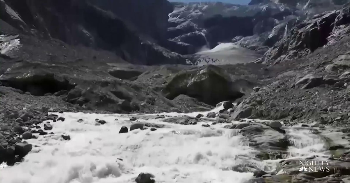 World’s glaciers melting at record levels due to climate change