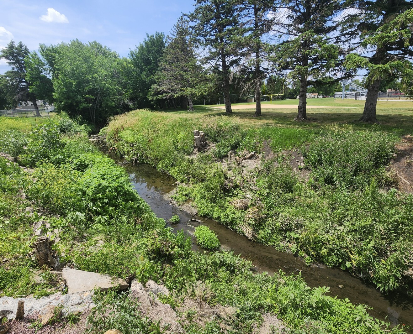 Worthington hopes to mitigate floods with Okabena Creek fixes and a retention pond