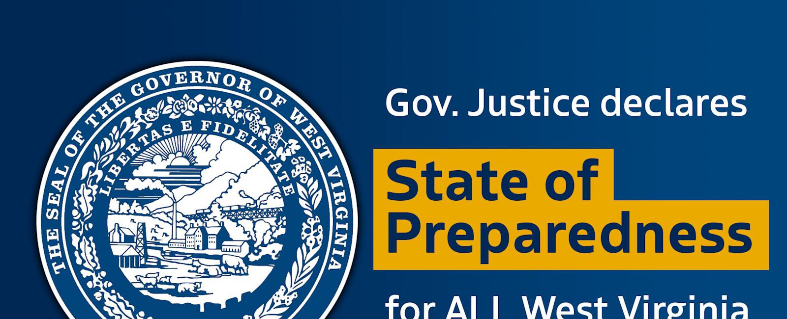 Gov. Justice declares State of Preparedness for all 55 counties ahead of potentially hazardous weather