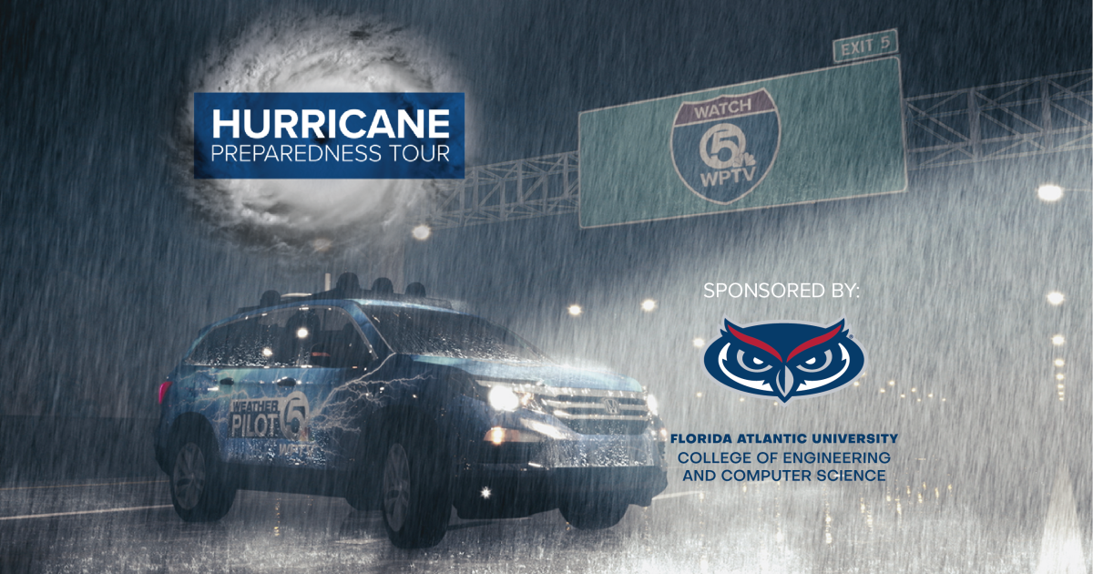 WPTV First Alert Weather hurricane preparedness tour stops