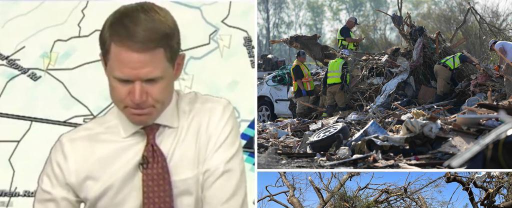 Mississippi weatherman Matt Laubhan prays on-air about tornados
