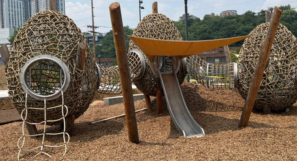 This Hoboken park fights floods by holding 2 million gallons of stormwater