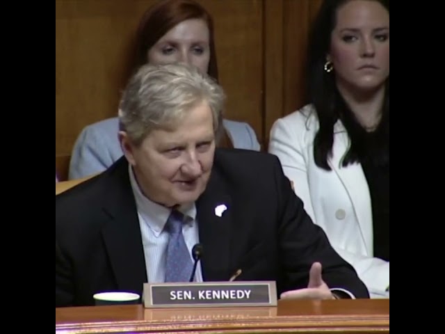 John Kennedy NUKES Energy Sec For Climate Change Plan