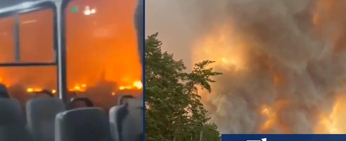 At least 21 dead as wildfires rage across Urals and Siberia