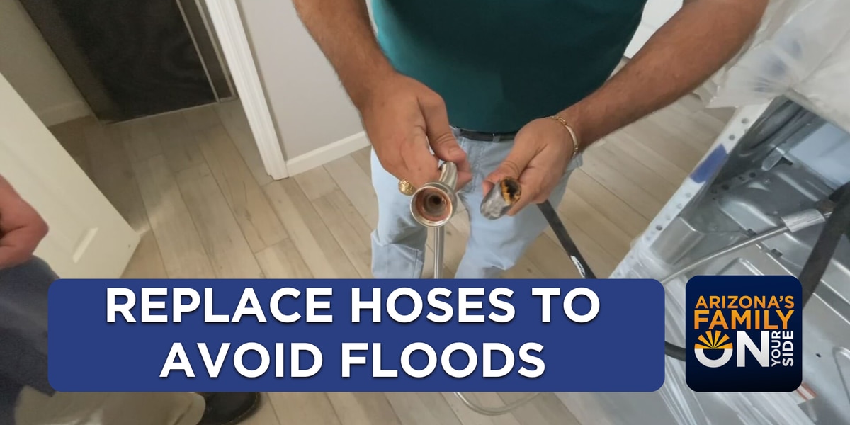 Experts warning Arizonans to replace laundry hoses to avoid house floods