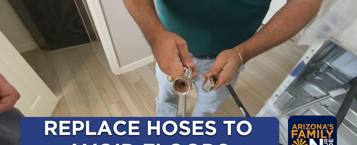 Experts warning Arizonans to replace laundry hoses to avoid house floods