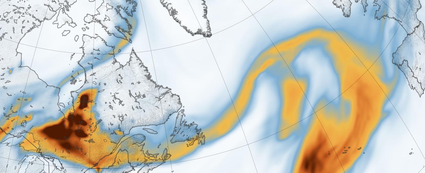 Smoke from Canada wildfires reach Europe : NPR