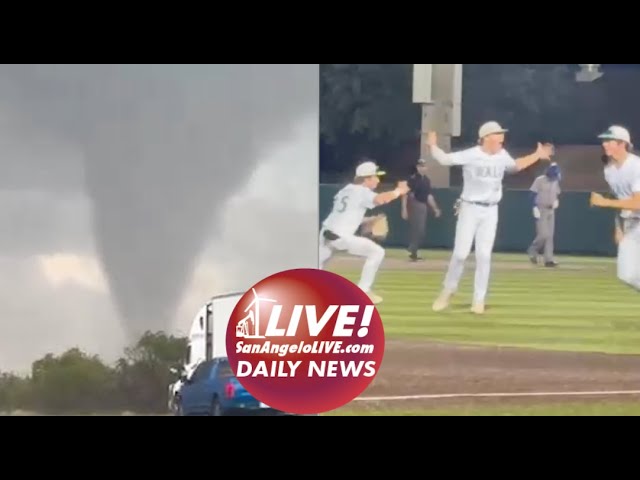 LIVE! Daily News | Wall Hawks and Tornados Sweeping Through West Texas