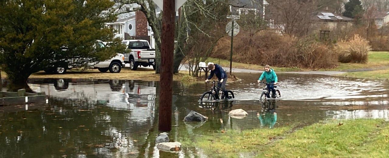 'A flipping swamp': Property rights vs. climate change in Narragansett