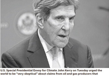 Kerry skeptical of technology touted to help climate change