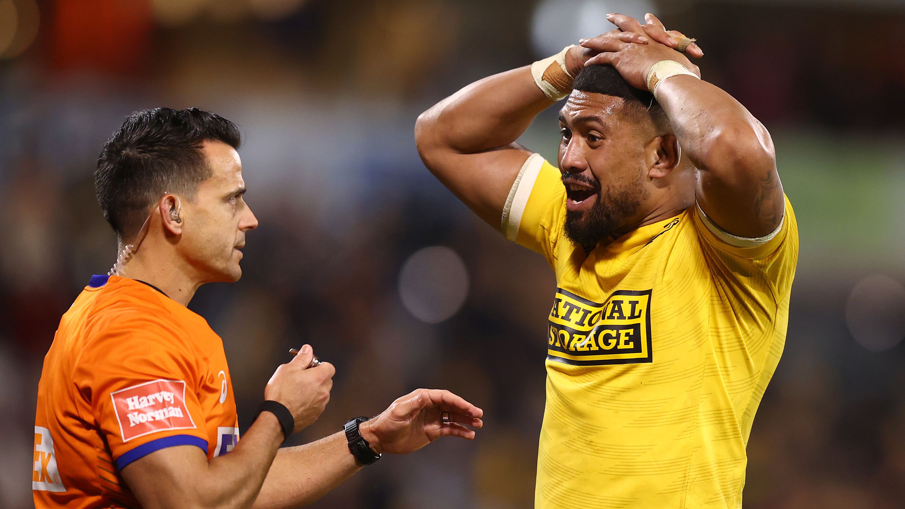 Super Rugby Pacific 2023 news: Ardie Savea Hurricanes no try call from referee Nic Berry