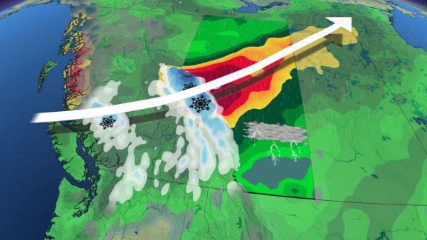 Threat for strong weekend storms and summer snow brews across Western Canada - The Weather Network