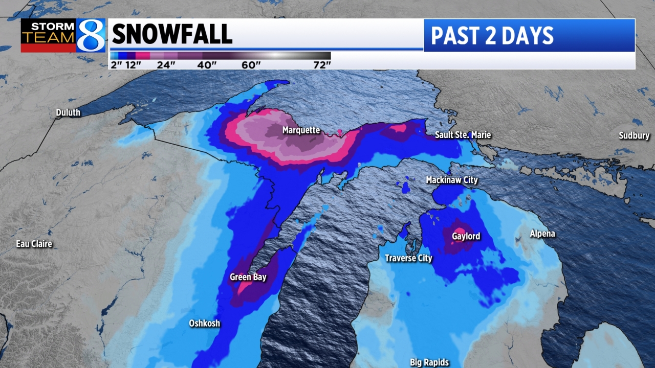 Record snow set in the U.P. after May snow storm