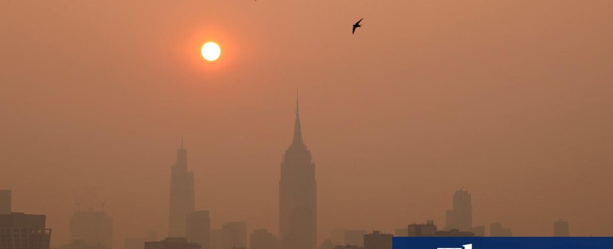 ‘Nowhere is safe now’: wildfire smoke brings climate crisis home to Americans